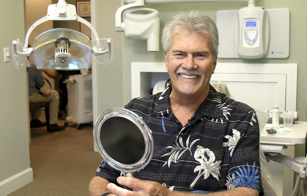 a Rubino patient's new smile